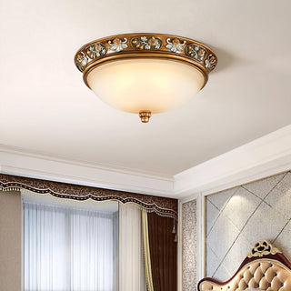 Cilene Plafonnier Vintage en Résine au Style de Luxe