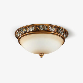 Cilene Plafonnier Vintage en Résine au Style de Luxe