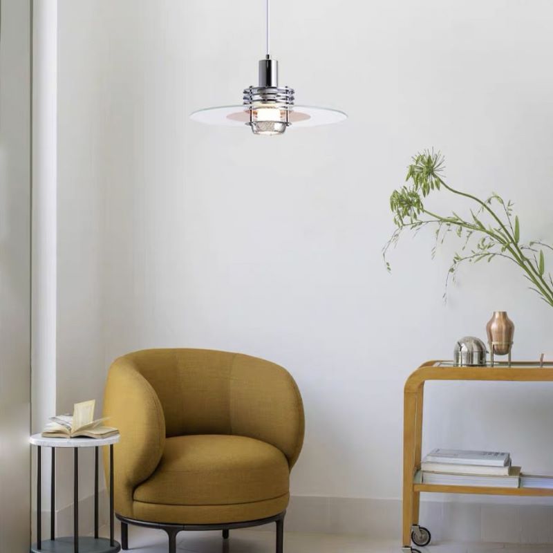 Valentina Minimalisme LED Suspension Métal/Verre/Acrylique Chambre À Coucher/Salon