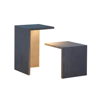Liam Modern Steel Table Light-Neutral Decor