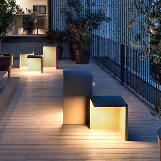 Liam Modern Steel Table Light-Neutral Decor