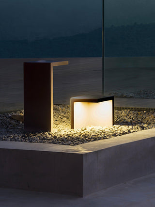 Liam Modern Steel Table Light-Neutral Decor