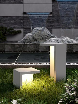Liam Modern Steel Table Light-Neutral Decor