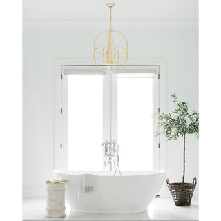 Sylph Suspension Métal Laiton Ouvert Industriel Vintage