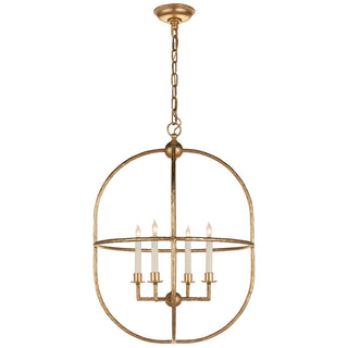 Sylph Suspension Métal Laiton Ouvert Industriel Vintage
