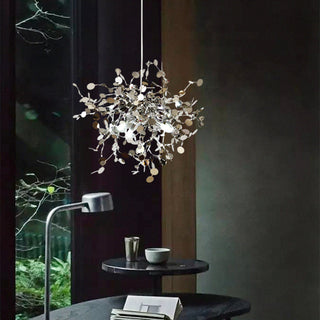 Orex Suspension Divergence Inhabituelle. Acier Inoxydable. Or/Argent. Salle à Manger/Salon-Luire