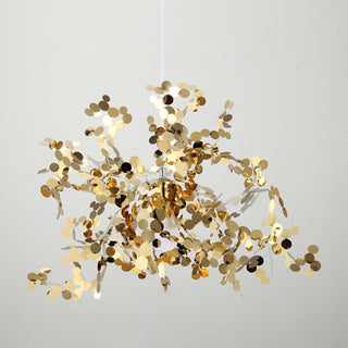 Orex Suspension Divergence Inhabituelle. Acier Inoxydable. Or/Argent. Salle à Manger/Salon-Luire
