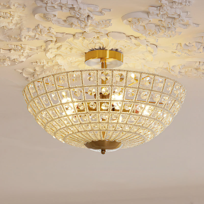 Luxelelle Plafonnier en Cristal