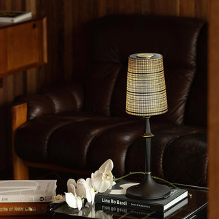 Karma Lampe de Table en Fer Elvior (Batterie Intégrée)