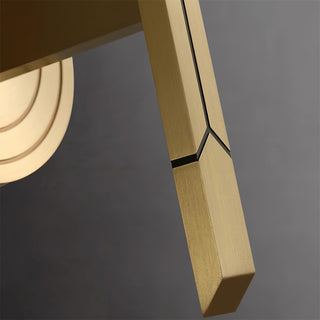 Lustra Applique Murale Laiton Cristal Élégante