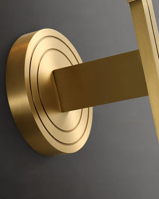 Lustra Applique Murale Laiton Cristal Élégante