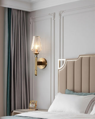 Lustra Applique Murale Laiton Cristal Élégante