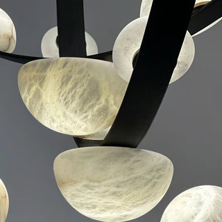 Evcaria Lustre Moderne en Albâtre