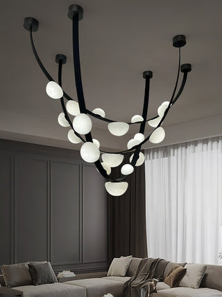 Evcaria Lustre Moderne en Albâtre