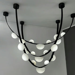 Evcaria Lustre Moderne en Albâtre