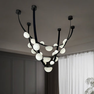 Evcaria Lustre Moderne en Albâtre