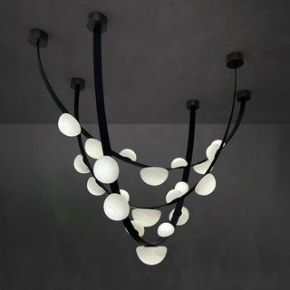 Evcaria Lustre Moderne en Albâtre