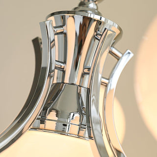 Lustra Lustre Globe Chrome Moderne 5-Lumières