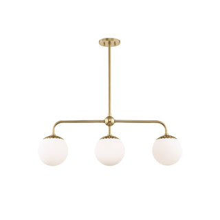 Yare Suspension Globe Chrome Verre Minimaliste Moderne