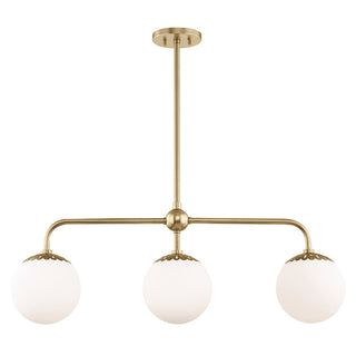 Yare Suspension Globe Chrome Verre Minimaliste Moderne