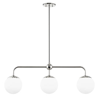 Yare Suspension Globe Chrome Verre Minimaliste Moderne