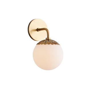 Aegis Applique Murale Globe Laiton Verre Minimaliste Moderne