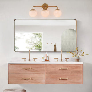 Aegis Applique Murale Globe Laiton Verre Minimaliste Moderne