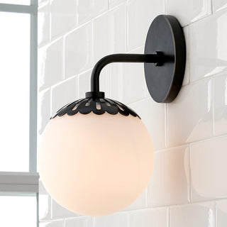Aegis Applique Murale Globe Laiton Verre Minimaliste Moderne