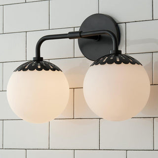 Aegis Applique Murale Globe Laiton Verre Minimaliste Moderne