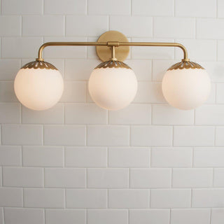 Aegis Applique Murale Globe Laiton Verre Minimaliste Moderne