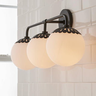 Aegis Applique Murale Globe Laiton Verre Minimaliste Moderne