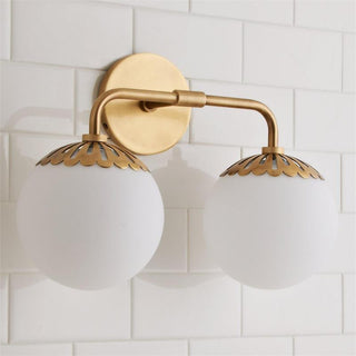 Aegis Applique Murale Globe Laiton Verre Minimaliste Moderne