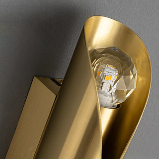 Avynila Applique Murale Diamants Laiton Moderne