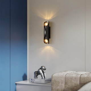 Avynila Applique Murale Diamants Laiton Moderne