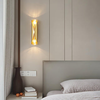 Avynila Applique Murale Diamants Laiton Moderne