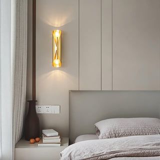 Avynila Applique Murale Diamants Laiton Moderne
