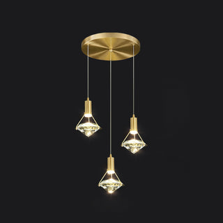 Diamond Pendant Lamp-Neutral Decor