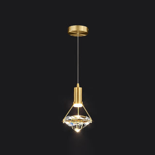 Elysianire Suspension Laiton Cristal Élégante