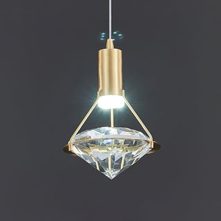 Elysianire Suspension Laiton Cristal Élégante