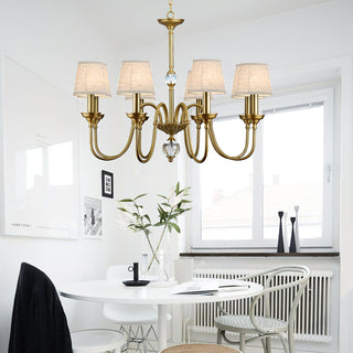 Blur Lustre Laiton Cristal Tissu Luxe Postmoderne