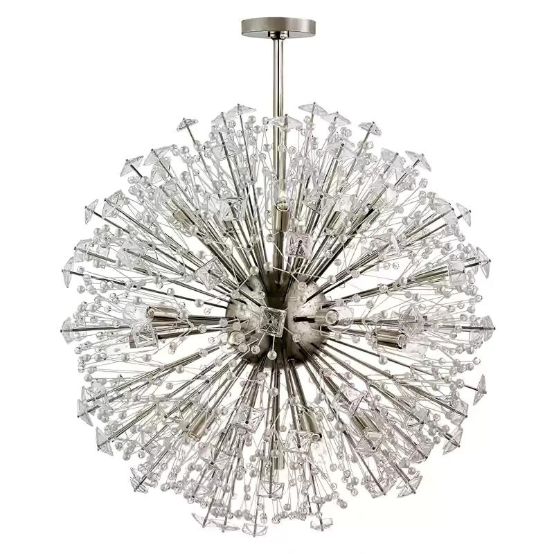 Virien Lustre de Luxe en Métal Doré