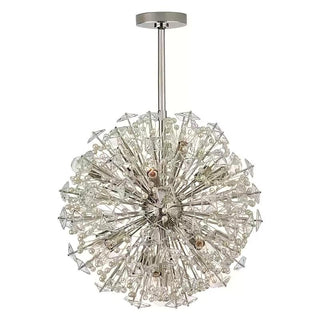 Aurora Lustre de Luxe en Métal Doré
