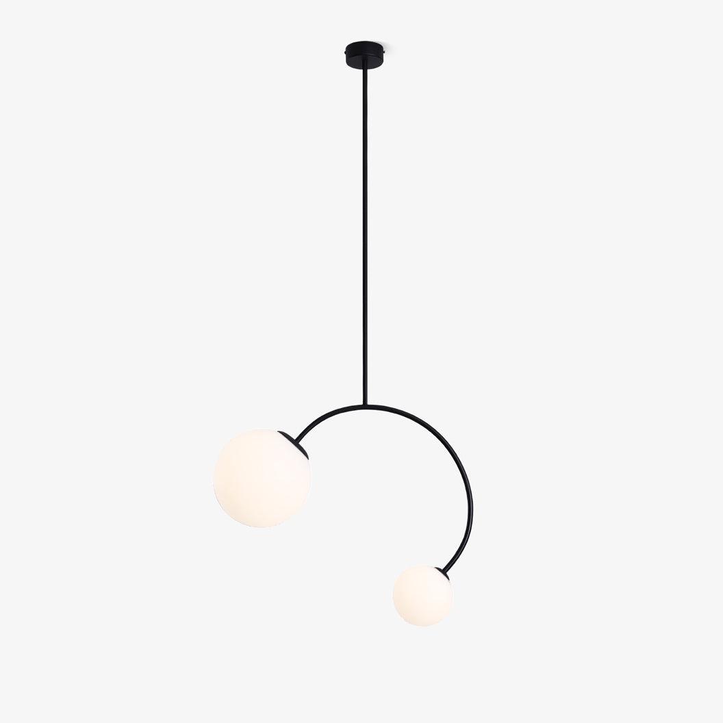Lunarise Suspension Lampe Scandinave