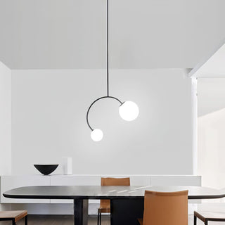 Lunarise Suspension Lampe Scandinave