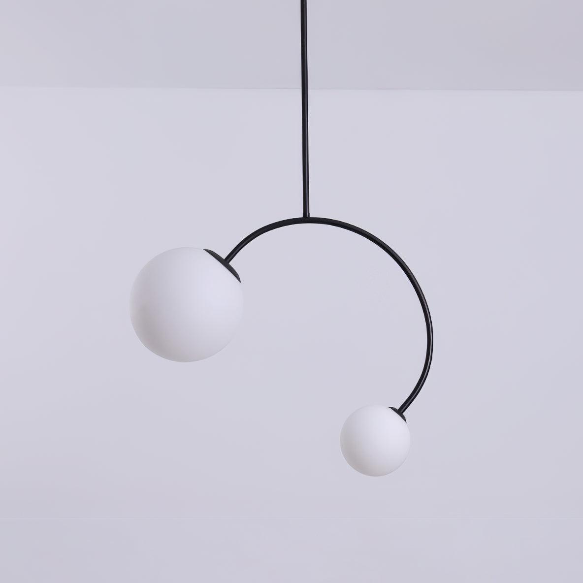 Lunarise Suspension Lampe Scandinave