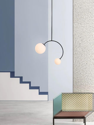 Lunarise Suspension Lampe Scandinave