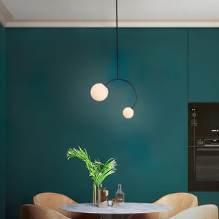 Lunarise Suspension Lampe Scandinave