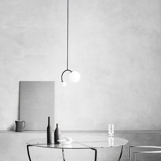 Lunarise Suspension Lampe Scandinave