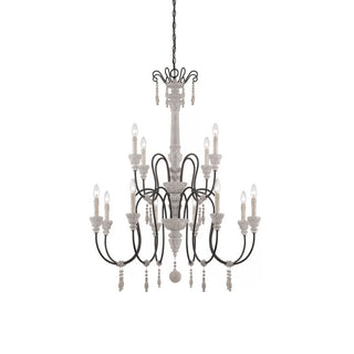 Epoch Lustre Bois Métal Luxe Postmoderne