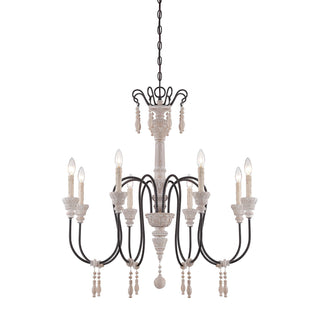 Epoch Lustre Bois Métal Luxe Postmoderne